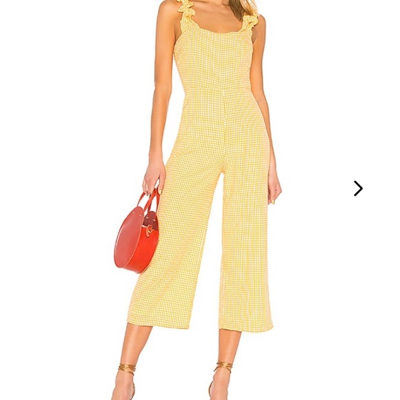 Lovers + Friends Pants - ❤️Lovers + Friends Gingham Kristine Jumpsuit❤️